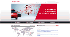 Desktop Screenshot of fujitsu-ten.com