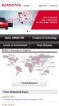 Mobile Screenshot of fujitsu-ten.com