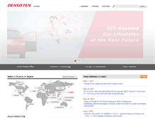 Tablet Screenshot of fujitsu-ten.com